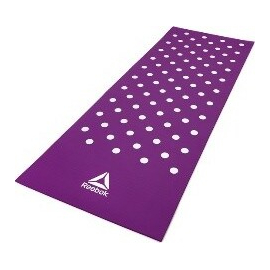 Тренировочный коврик REEBOK RAMT-12235PL пурпурный - белые пятна