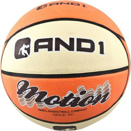 Мяч баскетбольный AND1 MOTION (orange/cream)
